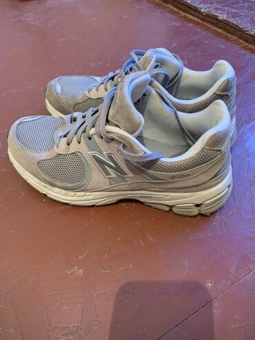 беговые красовки: Мужские кроссовки, 41, New Balance, Б/у, цвет - Серый, Самовывоз