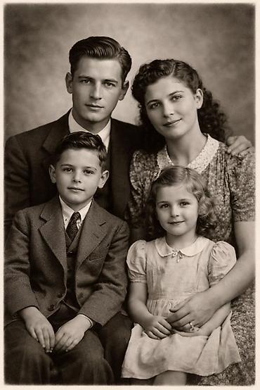 Ремонт, реставрация одежды: Профессиональная реставрация и колоризация старых фотографий - — 8