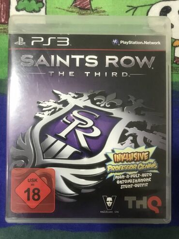 miš za laptop: Saints Row The Third igrica za Sony Playstation 3. Kutija+knjižica