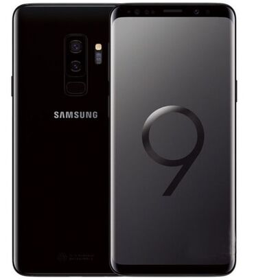Samsung Galaxy S9 Plus, Б/у, 64 ГБ, цвет - Черный, 2 SIM