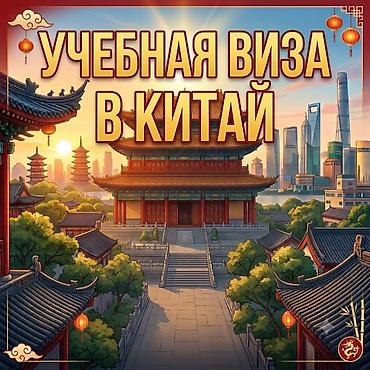 студенческий: Услуга: оформление учебной визы в Китай Помощь в оформлении — 1