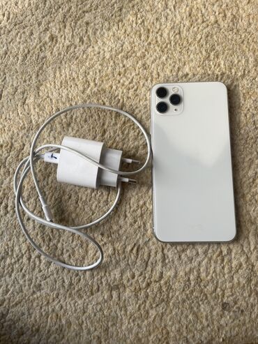 айфон 11 про макс белый: IPhone 11 Pro Max, Б/у, 256 ГБ, Белый, Зарядное устройство, Кабель, 74 %