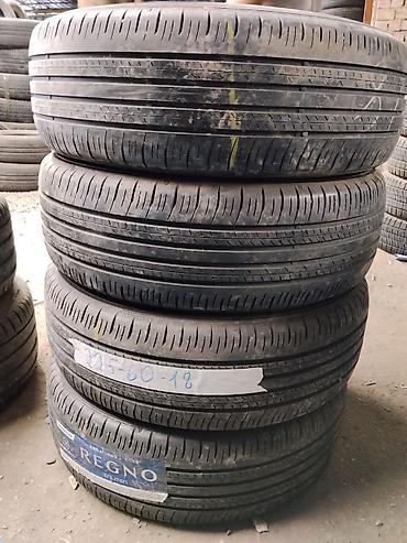 Шиналар 225 / 60 / R 18, Жай, Колдонулган, Комплект, Жол тандабастар (АТ/МТ), Bridgestone