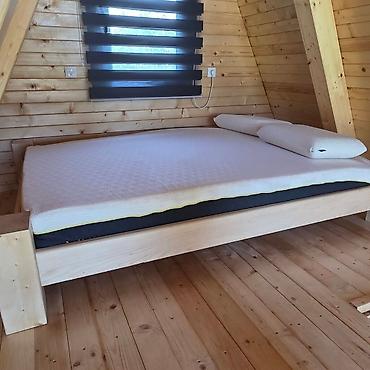 Tikinti işləri: A-Frame tipli mini ev/kabin - Müasir A-formalı memarlıq: yüksək — 6