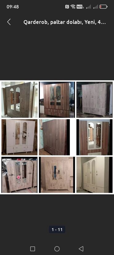Dolablar: Yeni, Açılan, 3 qapılı Düz dolab, Dolab-asılqan, Türkiyə — 8