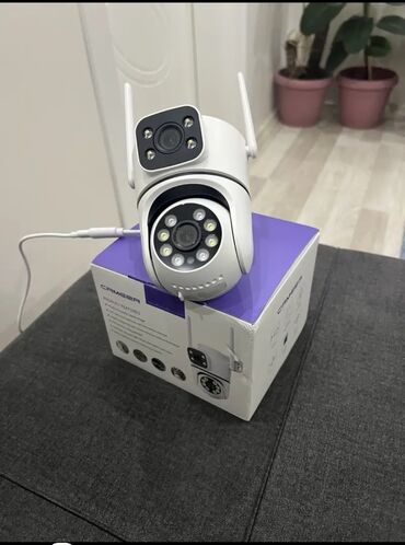 ip camera baku: Teze qutuda acilmayib.artig qalib ucuz satilir Wifi kamera 3mpx+3mpx