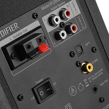 edi̇fi̇er: Edifier R1280DBs / Qara masaüstü aktiv akustik sistemi - 2.0 stereo — 3