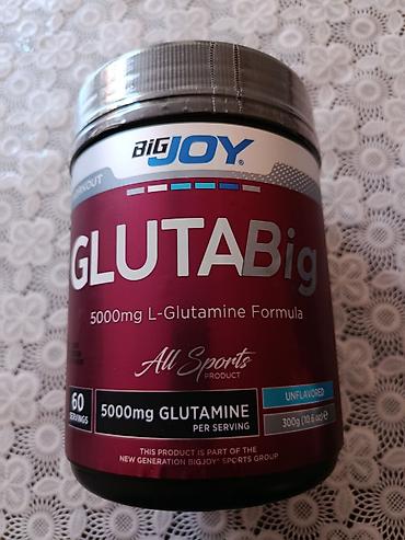 BigJoy GLUTABig – L-Glutamine tozu - Marka: BigJoy - Məhsul: GLUTABig — 1