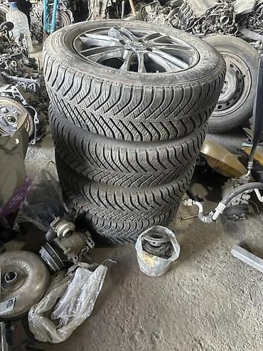 аули 80: Комплект колес Goodyear Vector 4Seasons на литых дисках. - Шины — 2