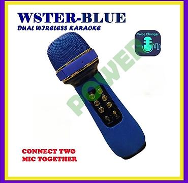 mts nokia router: Bluetooth karaoke mikrofon plavi ws-898. bluetooth karaoke mikrofon — 1