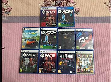 Продаются игры на пс4-пс5 FC24-800сом Грант туризмо - 1500сом Fc26