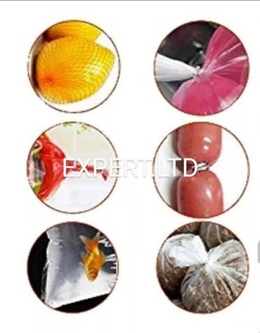 Yemək hazırlamaq üçün digər texnika: Kolbasa, toyuq paketləri, meyvə- tərəvəz setkaları ağzını bağlıyan — 3