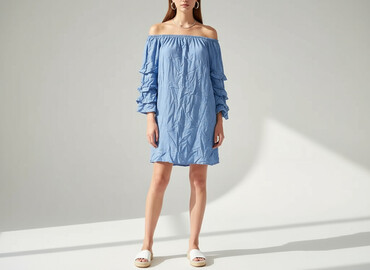włoskie bluzki lniane: Women`s dress, size S