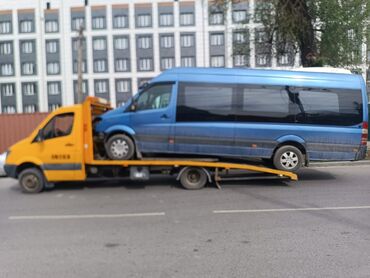 Услуги эвакуатора: Эвакуатор/перевозка авто на платформе - Бортовой эвакуатор Mercedes — 46