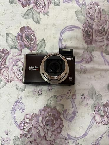 на аккумуляторе: Canon PowerShot SX200 IS — старая винтажная камера все работает без — 8