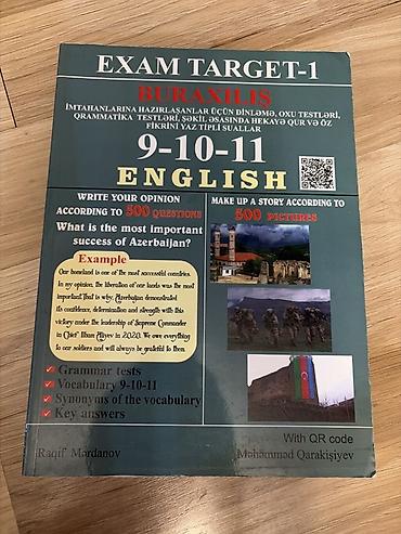Testlər: Məhsul: EXAM TARGET-1 – İngilis dili buraxılış hazırlıq vəsaiti — 1