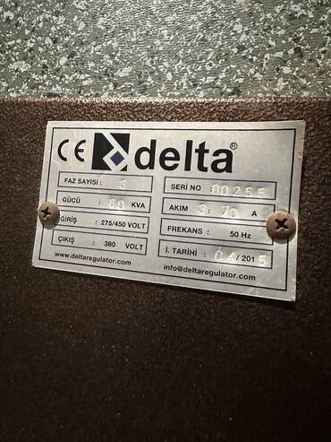 Gərginlik stabilizatorları: İşlənmiş, Sənaye üçün, 3 faza, Gərginliy stabilizatoru, 220/380 V, Ünvandan götürmə -da lalafo.az — 5 Gərginlik stabilizatorları: İşlənmiş, Sənaye üçün, 3 faza, Gərginliy stabilizatoru, 220/380 V, Ünvandan götürmə — 5