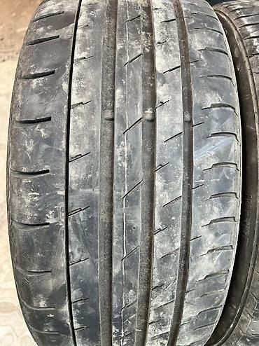 спаре: Шины 235 / 35 / R 19, Лето, Б/у, Пара, Германия, Continental — 2