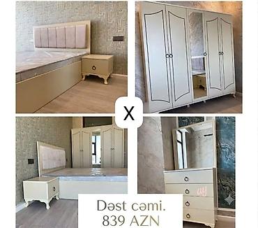 Yataq dəsti Klassik üslubda hazırlanmış yataq otağı mebel dəsti