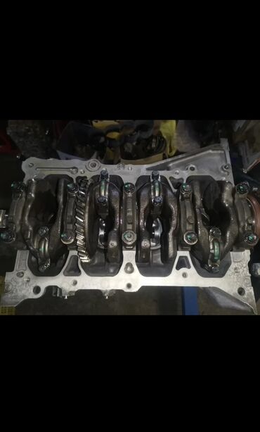 Двигатели, моторы и ГБЦ: Бензиновый мотор Toyota 1.6 л, Б/у — 7