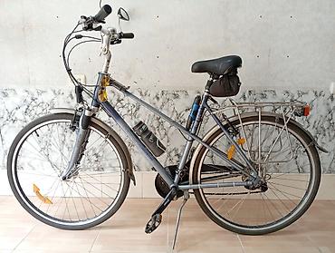 yeni velosiped satisi: İşlənmiş Şəhər velosipedi 28", sürətlərin sayı: 27, Ödənişli çatdırılma — 2