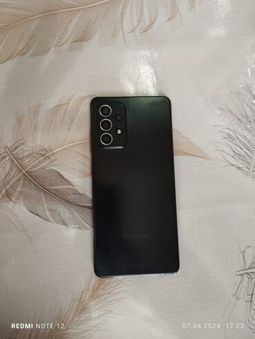 samsung işlənmiş telefonlar: Samsung Galaxy A52, rəng - Qara
