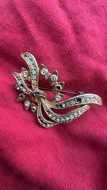 Броши: Брошки СССР РАРИТЕТВИНТАЖНЫЕ Викториянской эпохи,камень красный — 15