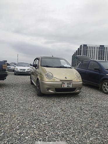 Daewoo Matiz: 2005 г., 1 л, Механика, Бензин, Хэтчбэк