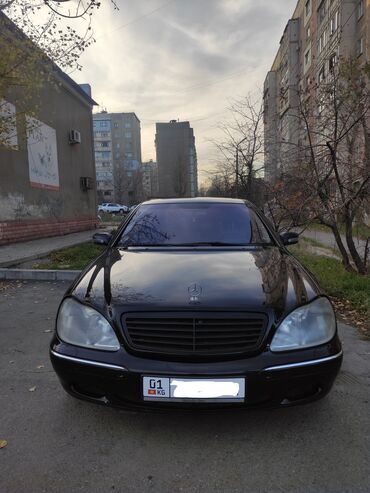 пневма: Mercedes-Benz 220: 1999 г., 5 л, Автомат, Газ, Седан