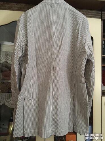Odela: Soul Edge prugasta strukirana lagana jakna veličine L, bez postave — 10
