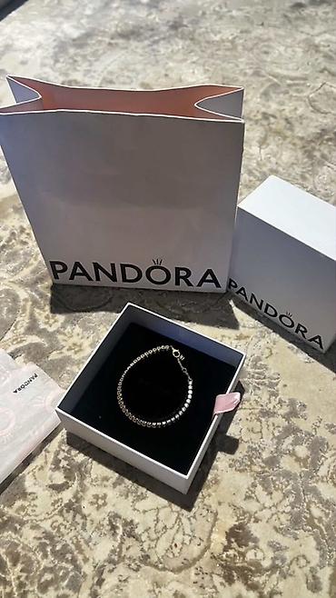 Браслет Pandora + фирменный дорожный бокс для украшений - Элегантный