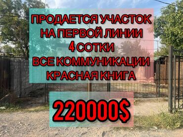 Продажа участков: 4 соток, Для бизнеса, Красная книга, Тех паспорт, Договор купли-продажи