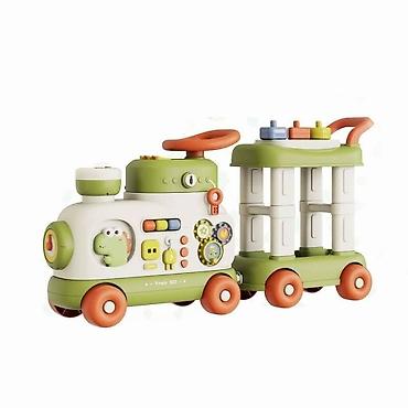 Guralice za bebe: Novo Guralica vozić Svetlosni i zvučni efekti Para na lokomotivi i — 6