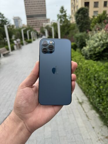 ayfon 14 pro max 2 el: IPhone 12 Pro, 128 GB, Pacific Blue