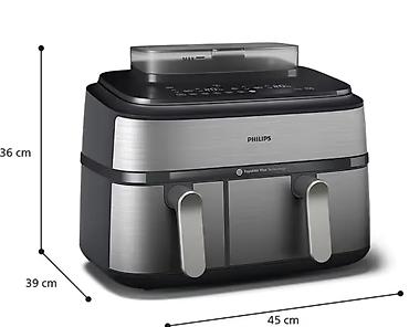 9: Аэрогриль Philips NA555/09 — это современная двухкамерная — 3