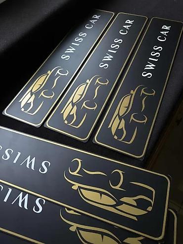 Tuning oprema: Auto table - ukrasne pvc tablice po želji - 2119 📌 opis: ne radimo — 3