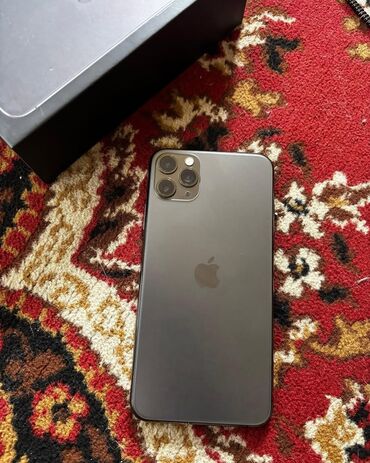 Apple iPhone: IPhone 11 Pro Max, 512 GB, Black Titanium, Zəmanət, Kredit, Simsiz şarj