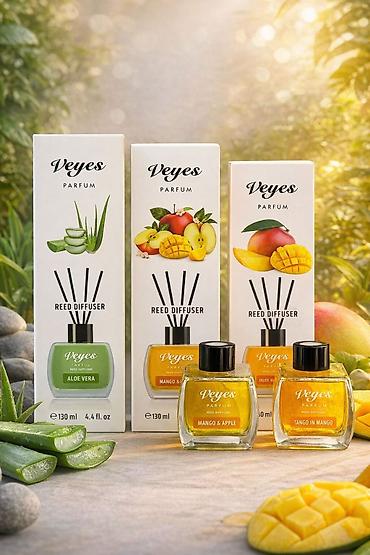 Гигиена и ароматизаторы: Аромадиффузоры Veyes Parfum с тростниковыми палочками, объем 130 мл — 9