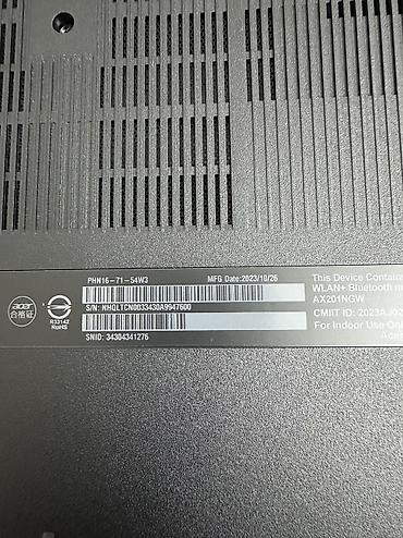 Ноутбуки Acer: Игровой, Б/у, Intel Core i5 — 13