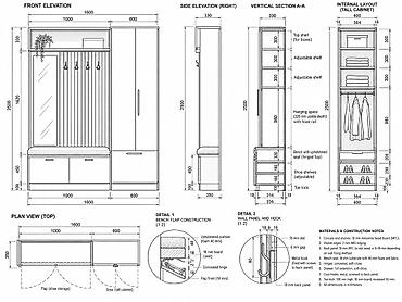 Tikinti ixtisasları: Mebel çertyojları — AutoCAD ilə Fərdi mebel üçün dəqiq və istehsala — 7