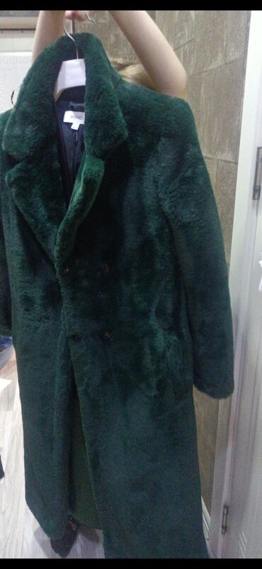 пальто женское: Пальто M (EU 38), цвет - Зеленый