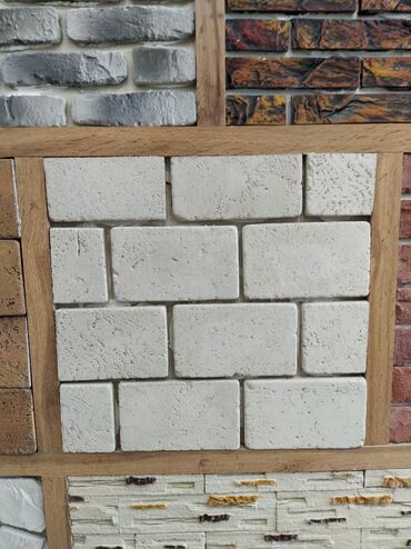 aboy sekilleri 2022: Dekorativ divar üzlüyü – süni daş/plitka paneli - Material: dekorativ