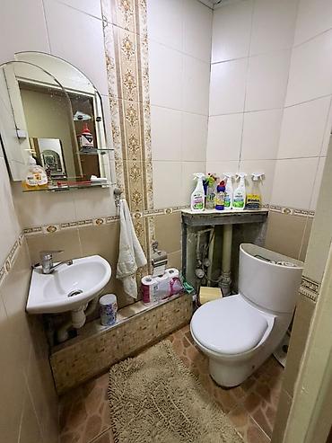 квартиры 106 серия: 3 комнаты, 61 м², Аламедин-1 мкр 106 серия, 9 этаж, Косметический ремонт — 10