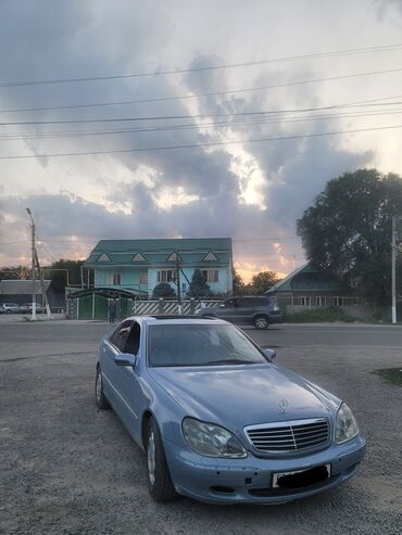 бемвы машина: Mercedes-Benz S-Class: 1999 г., 5 л, Автоматтык, Бензин, Седан