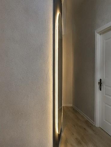 ucuz su çənləri: Güzgü Divar üçün, Oval, Dekorativ, Arxa işıqlı — 3