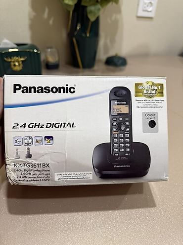 panasonic: Stasionar telefon Panasonic, Simsiz, Yeni, Ünvandan götürmə — 1