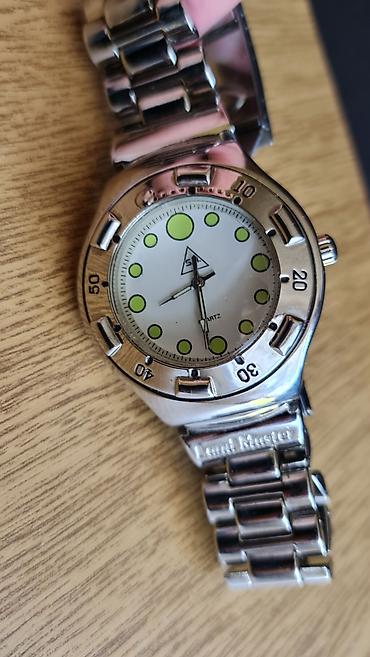 seiko sat: Kvarcni ručni sat “Land Master” – metalna narukvica - Mehanizam — 2