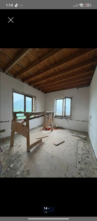 Həyət evləri və villaların satışı: Satılır: iki mərtəbəli yarımçıq tikili və həyətyanı sahə - Tikintisi — 4