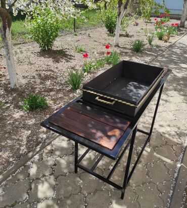 Manqallar, qrillər, barbekyu: Metal EN MMC olaraq istədiyiniz forma və ölçüde demir işlerinin — 24