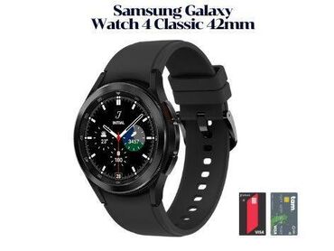 samsung watch 5 qiymeti: Yeni, Smart saat, Samsung, rəng - Qara